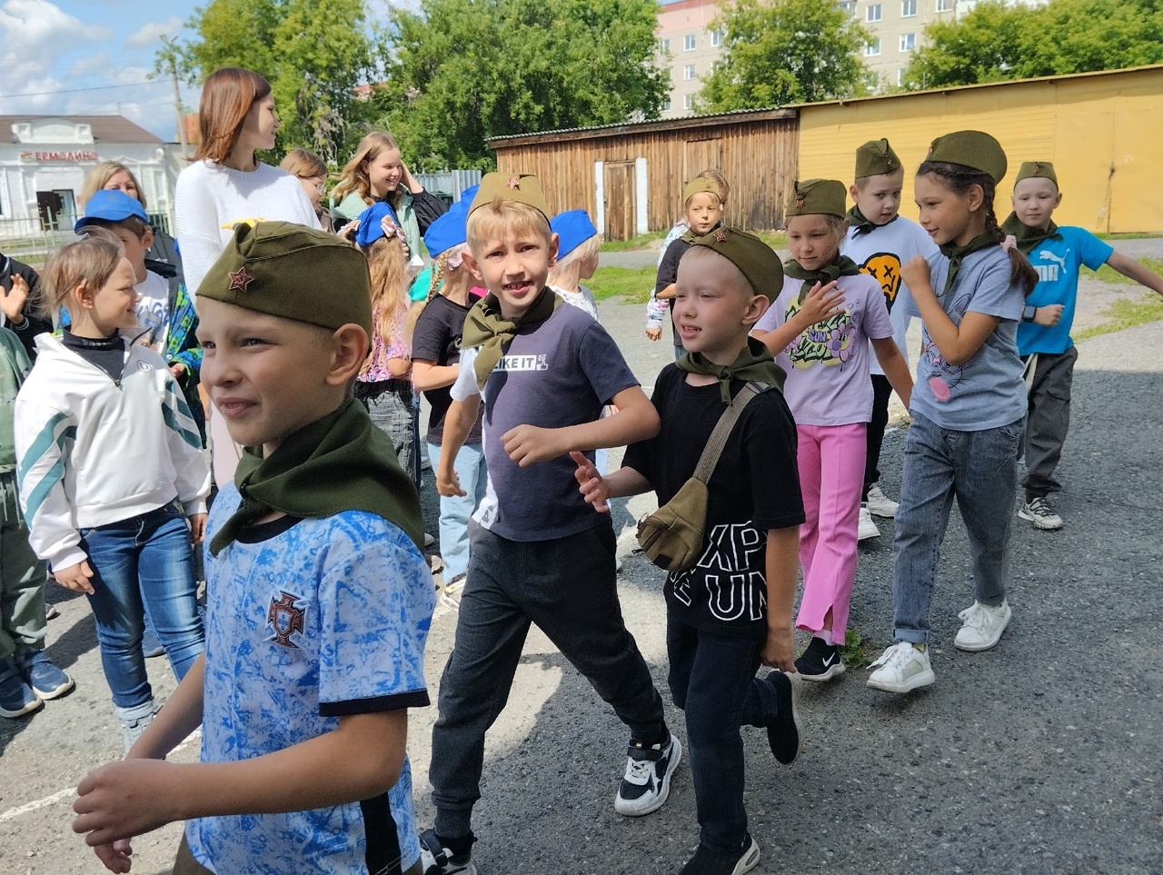 14 день в лагере.